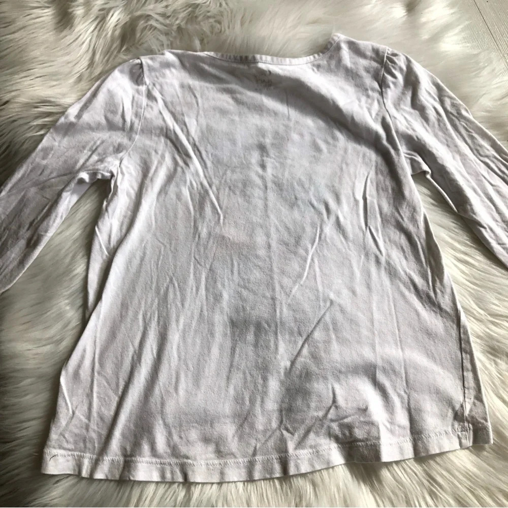 5x$25 The Children’s Place White BFF Shopping Adventure Long Sleeve Top, 7